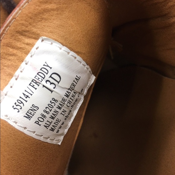 Antonio Mazzetti Mens 13M Cordovan Square Toe Lace Up Dress Shoes EUC - Picture 4 of 4